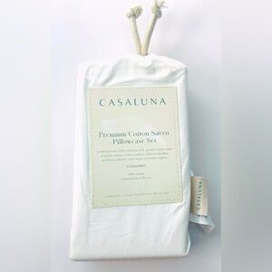 Casaluna standard Pillowcase Set, pick color